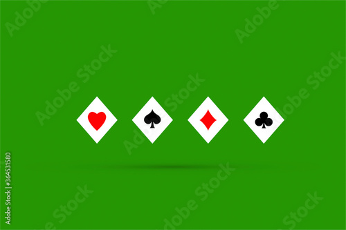 sfondo, poker, carte da gioco	
