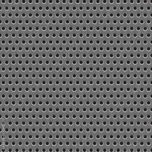 Metal plate grid texture
