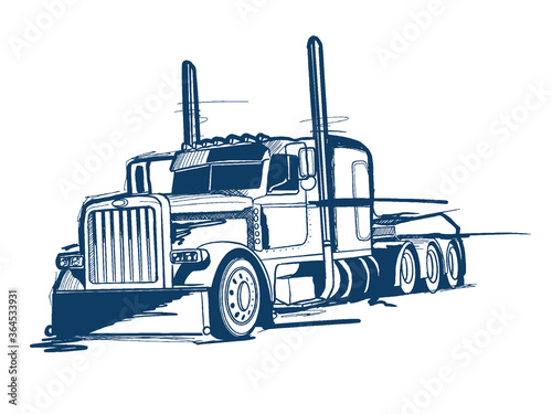 Set of Truck Logo, cargo logo, delivery cargo trucks, Logistic logo pack