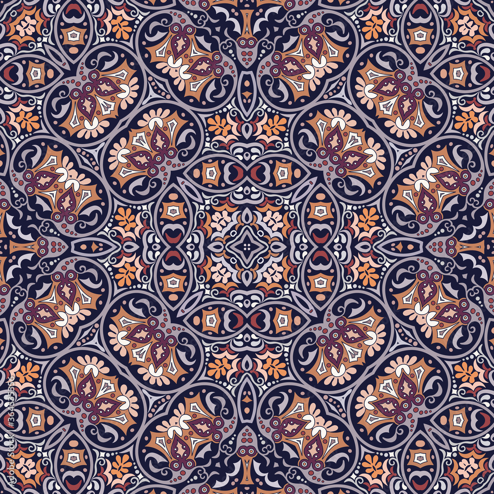 Vector ethnic nature ornamental background Vector ethnic nature ornamental background