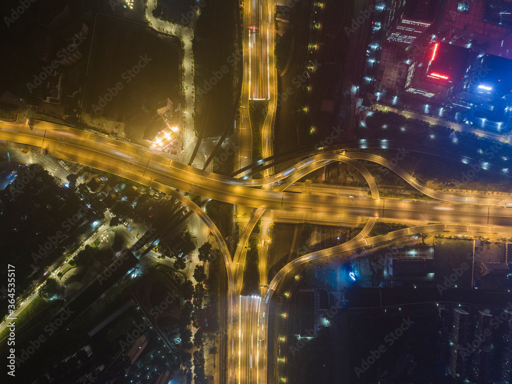 traffic at night