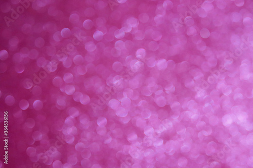 pink bokeh effect background with light falling on it