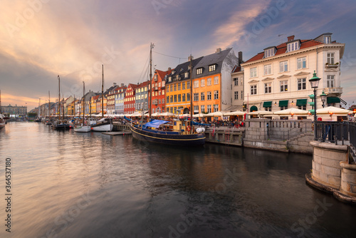 Copenhagen  Denmark on the Nyhavn Canal.