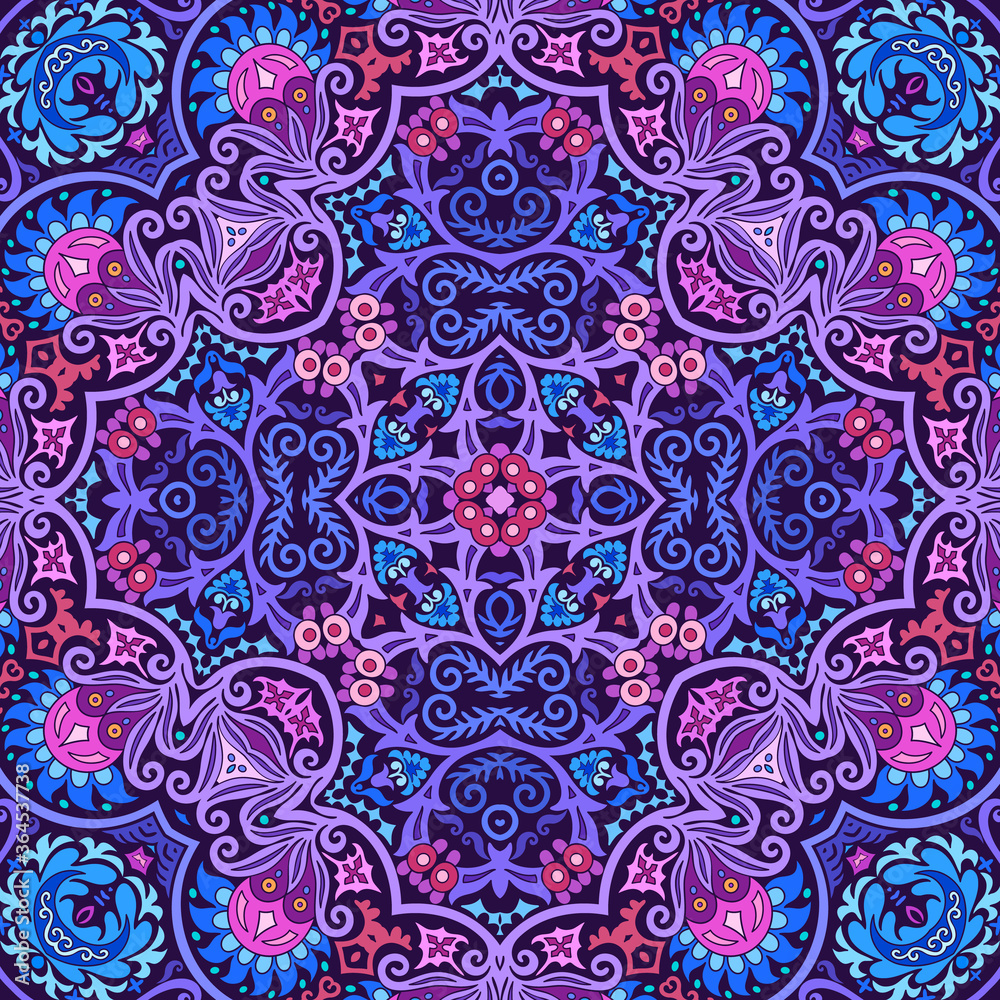 Vector ethnic nature ornamental background Vector ethnic nature ornamental background