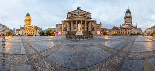 Historic Gendarmenmarkt Square in Berlin, Germany