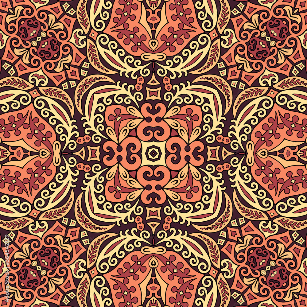 Vector ethnic nature ornamental background Vector ethnic nature ornamental background
