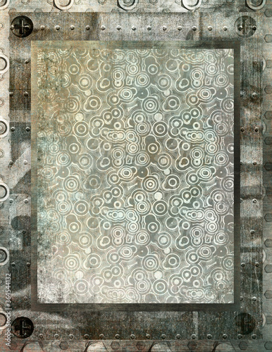 steampunk digital paper
