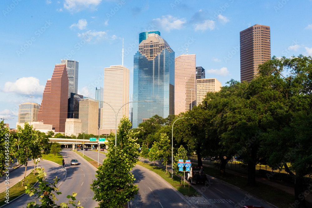 Obraz premium Houston Skyline 2