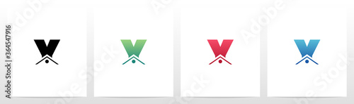 House Roof On Letter Logo Design Y