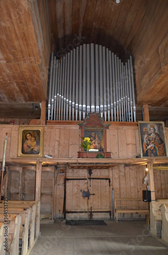 Zakopane - organy w Starym Kościółku