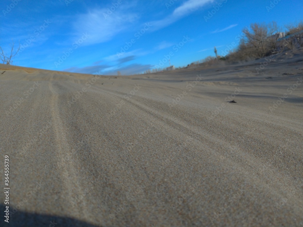 dirt road in the desert