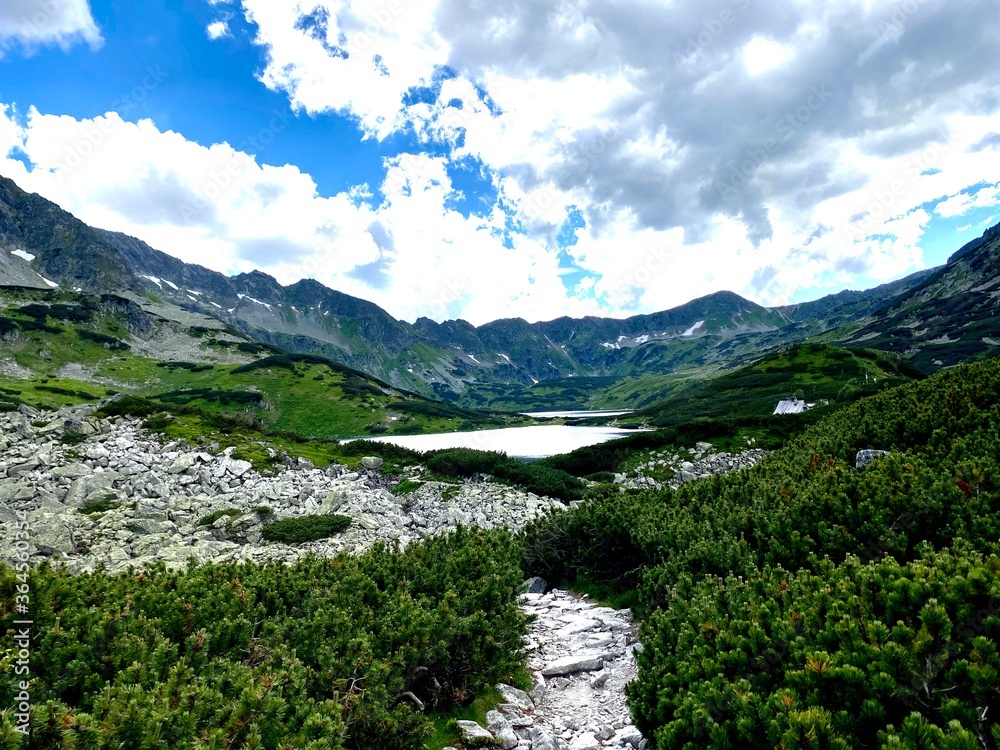 Fototapeta premium lake in the mountains