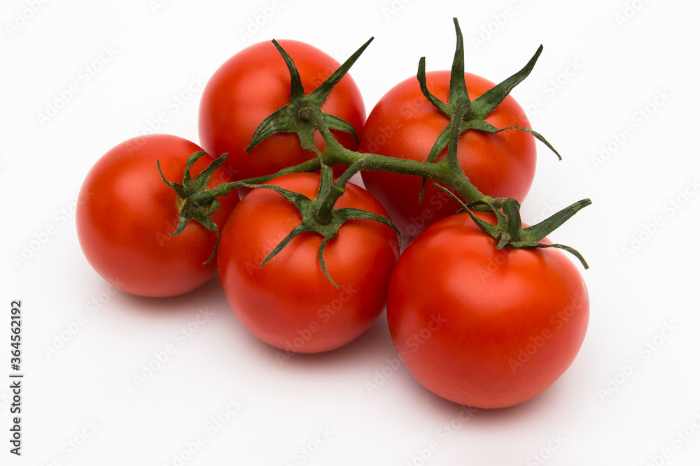 Fresh tomatoes on white isolated background
Fresh tomatoes on white isolated background