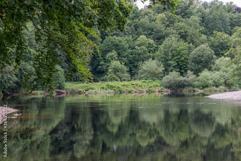 River Lune, Kirkby Lonsdale. July 2020