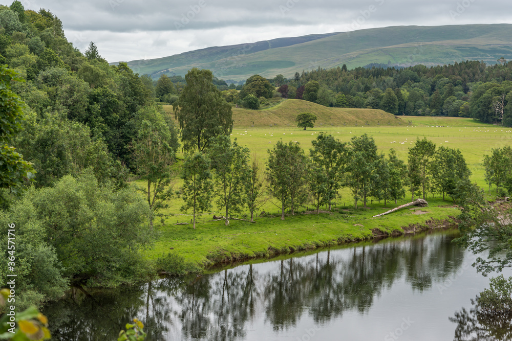 Ruskins View, Kirkby Lonsdale. July 2020