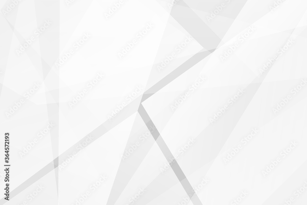 Obraz premium Abstract white and grey on light silver background modern design. Vector illustration EPS 10.