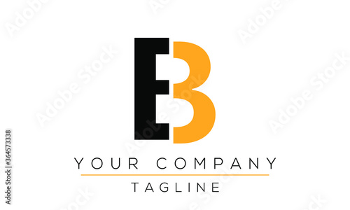 Letter EB Logo Design, Creative Modern Icon E B