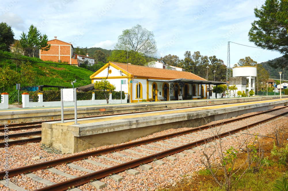 Estación de Gaucín El Colmenar, provincia de Málaga, España