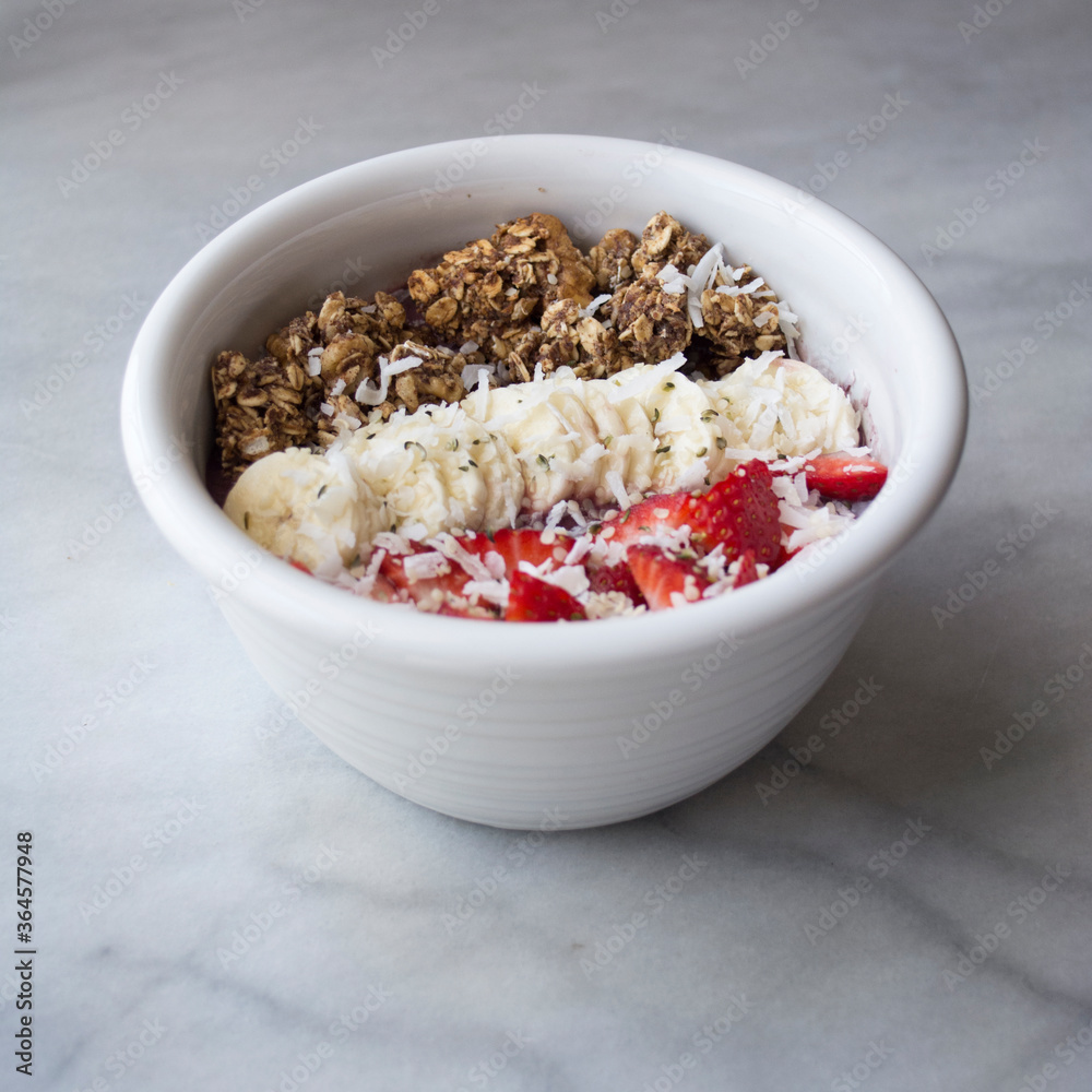 Acai smoothie bowl Acai smoothie bowl