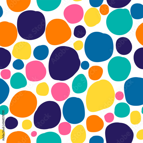 Abstract bright colorful seamless pattern.