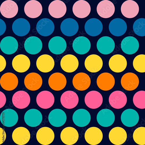 Abstract bright colorful seamless pattern.