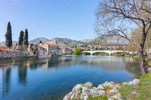 View over the city of Trebinje, in Bosnia and Herzegovina