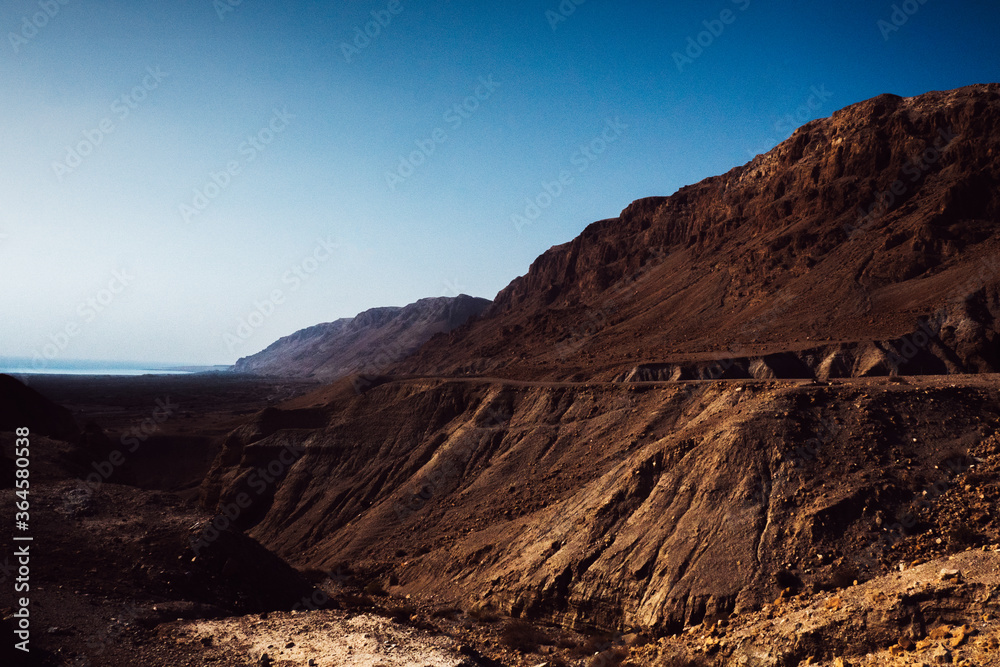 Beautiful valley, Dead Sea Scrolls Israel.