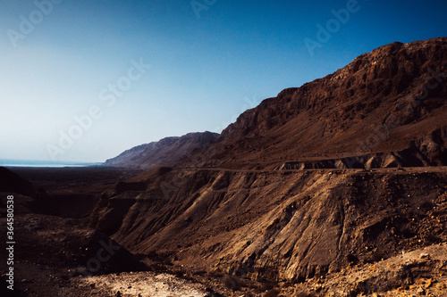 Beautiful valley, Dead Sea Scrolls Israel.