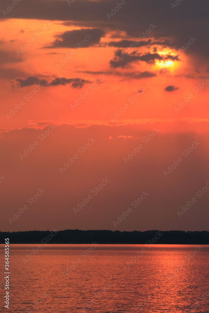 Sonnenuntergang am Meer