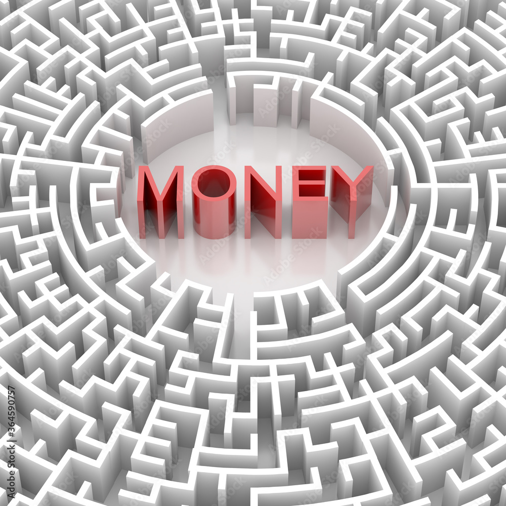 Conceptual maze, challenge and risk metaphor; original 3d rendering Conceptual maze, challenge and risk metaphor; original 3d rendering