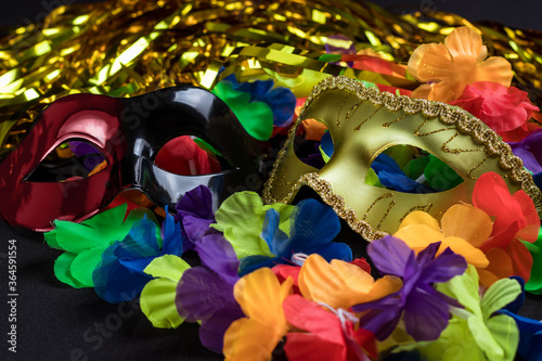 carnival, party, hallowen and new year masks