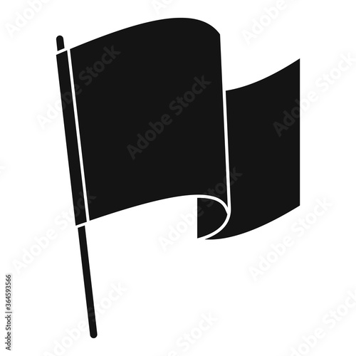 Award flag excellence icon. Simple illustration of award flag excellence vector icon for web design isolated on white background