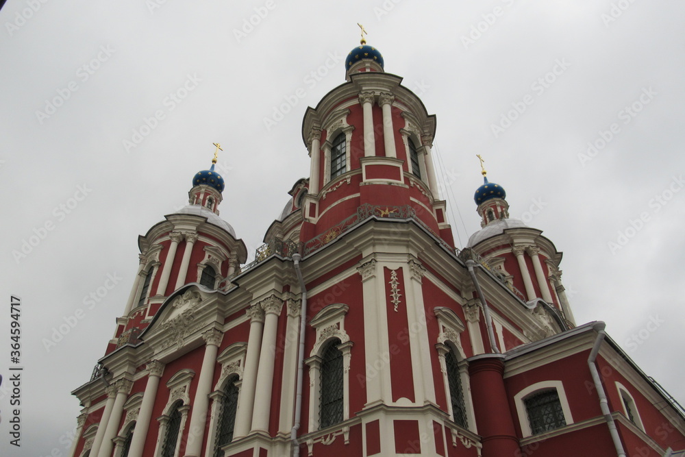 Fototapeta premium Russia, Moscow, Zamoskvorechye, Klement Church, July 2020 (18)