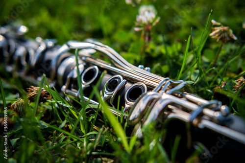 Outdoors Clarinet Classical Instrument photo