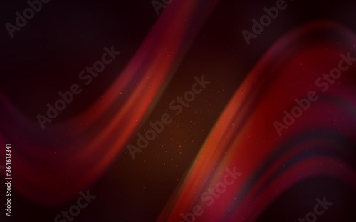 Dark Red vector texture with milky way stars. Space stars on blurred abstract background with gradient. Pattern for astrology websites.
