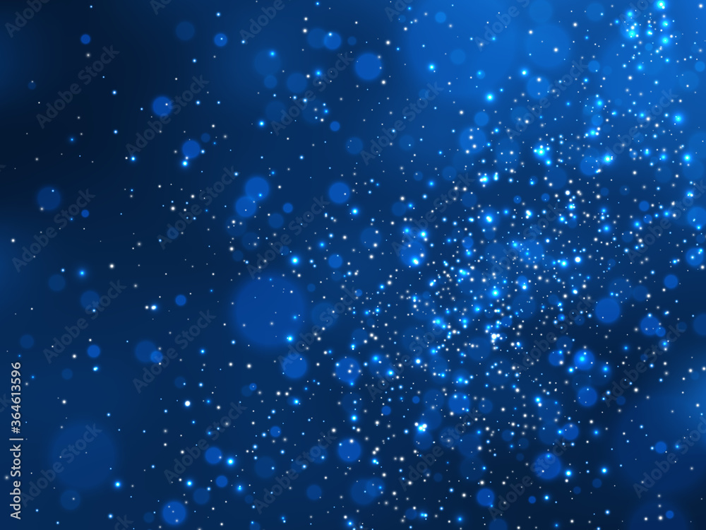 Blue glitter stardust background. Vector illustration. Blue glitter stardust background. Vector illustration.