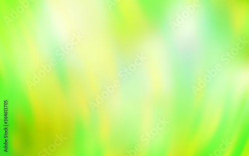 Light Green, Yellow vector abstract blurred layout. A completely new colored illustration in blur style. Background for a cell phone.