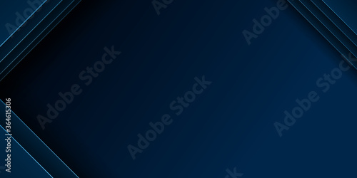 Abstract modern blue black lines background vector illustration