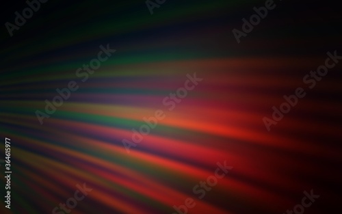 Dark Blue, Red vector layout with wry lines. Modern gradient abstract illustration with bandy lines. A completely new template for your design.