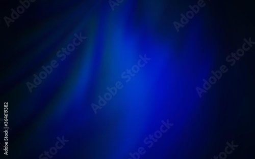 Dark BLUE vector blurred bright template. Colorful illustration in abstract style with gradient. Smart design for your work.