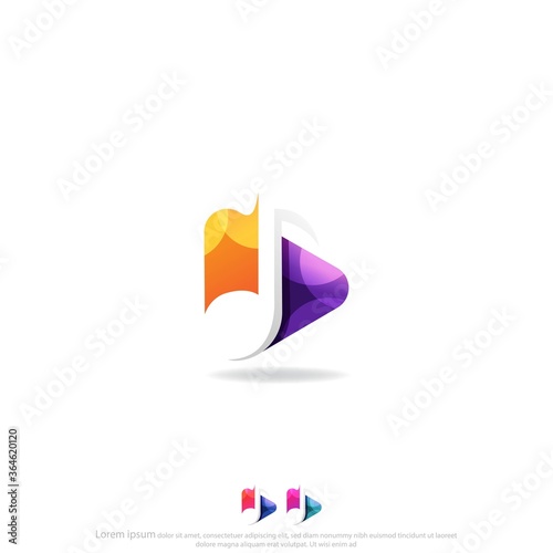 Free Download Play Chat Logo Vector Design - GFXLoad