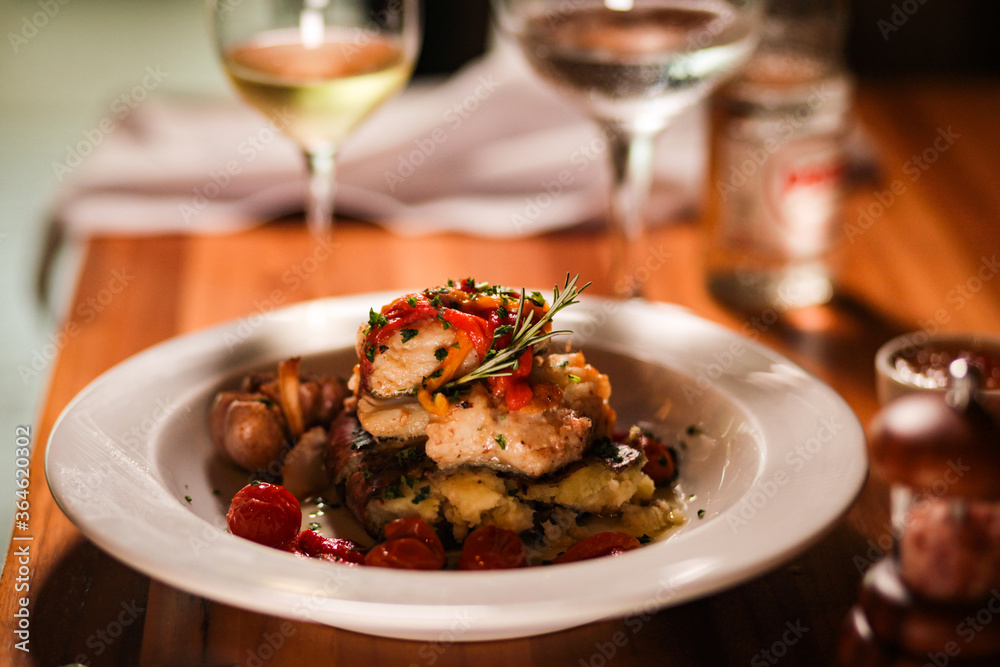 elegant restaurant dish elegant restaurant dish