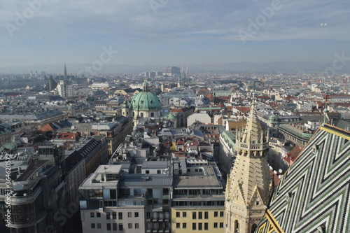 Famous Attractions in Vienna, Austria in Winter-time