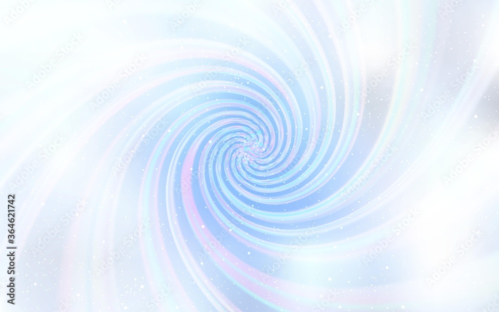 Fototapeta premium Light BLUE vector background with astronomical stars. Space stars on blurred abstract background with gradient. Pattern for astrology websites.