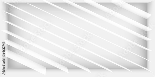 収納　棚　立体　シルエット
