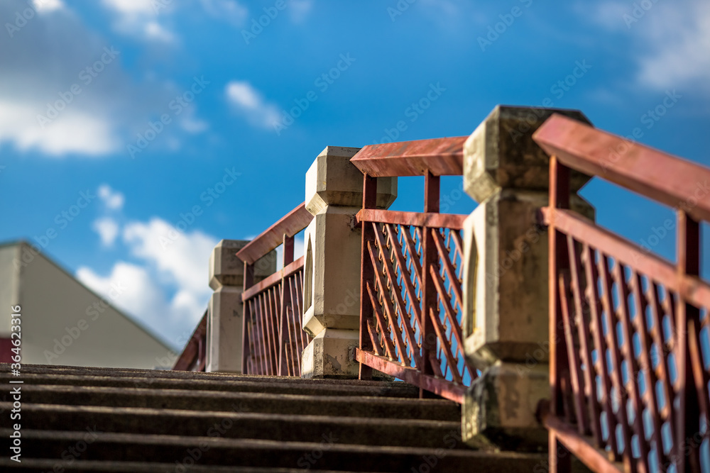 Background of wooden walkways (wooden bridges) created for high-angle views on mountains, natural attractions, or parks that have forest preservation Background of wooden walkways (wooden bridges) created for high-angle views on mountains, natural attractions, or parks that have forest preservation