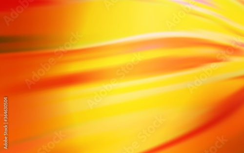 Light Red, Yellow vector glossy abstract layout. Shining colored illustration in smart style. Blurred design for your web site.