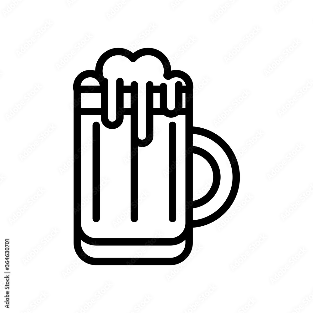 beer jar drink international day line style beer jar drink international day line style