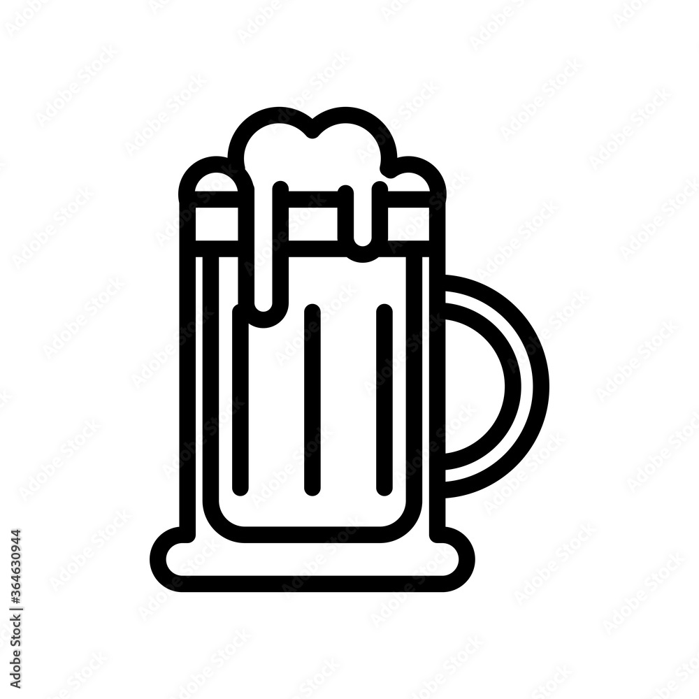 beer jar drink international day line style beer jar drink international day line style