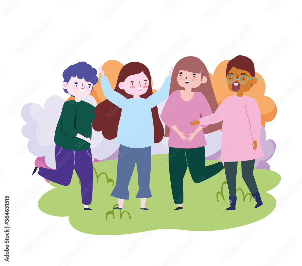 group of people together to celebrate a special event in the park group of people together to celebrate a special event in the park